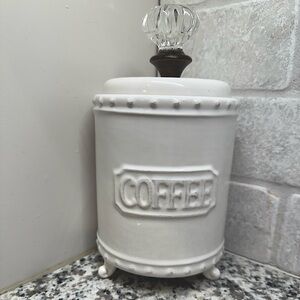 Mud Pie Circa Door Knob Coffee Canister